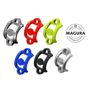 ABRAZADERA DE MANILLAR NARANJA PARA FRENOS HS Y MT MAGURA ORIGINAL TUNING