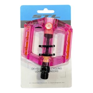 PEDALES MTB/BMX STL ROJOS